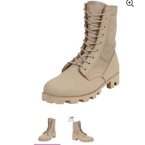 Rothco Desert Combat Boots - Size 12R